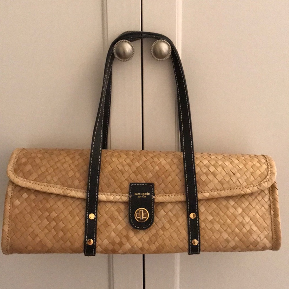 Kate Spade straw bag